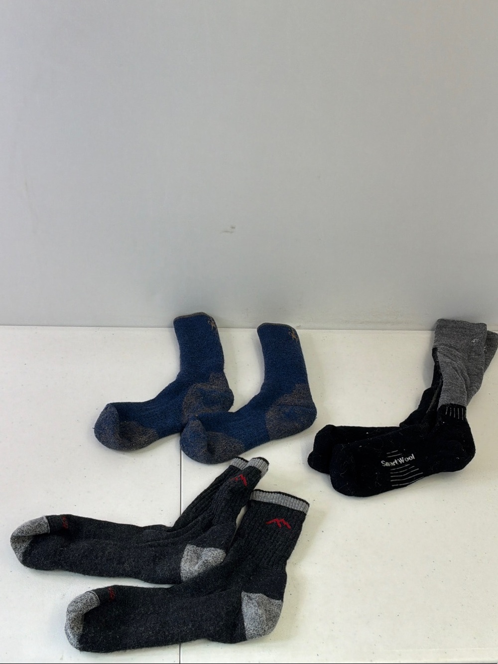Lot of 3 pair Smartwool Darn Tough Sz L Men’s